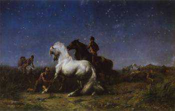 尤金 弗羅芒坦 Voleurs De Nuit Sahara Algerien 尤金 弗羅芒坦 Voleurs De Nuit Sahara Algerien